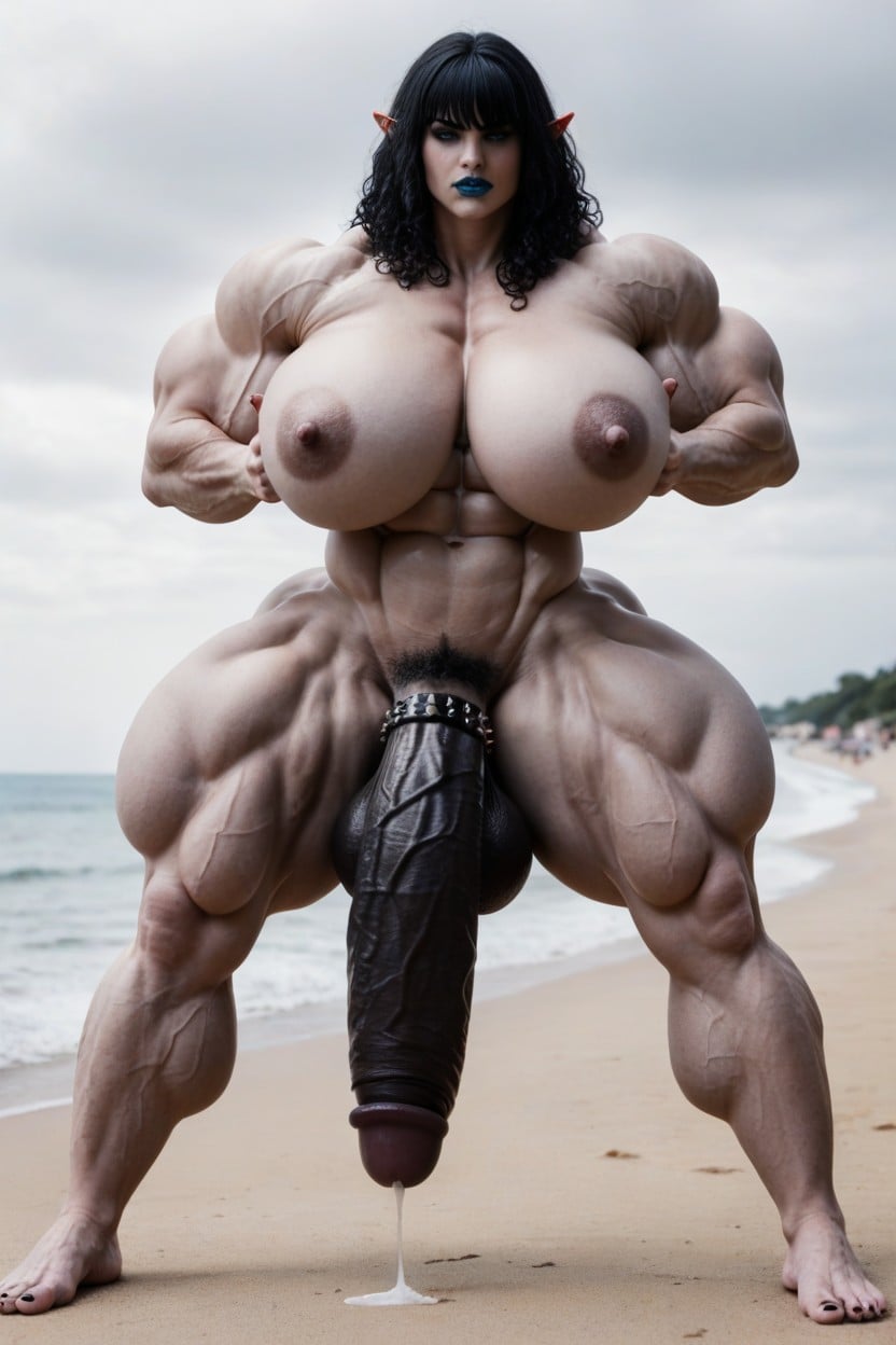 18+, Vagina, Big Claws Shemale AI Porn