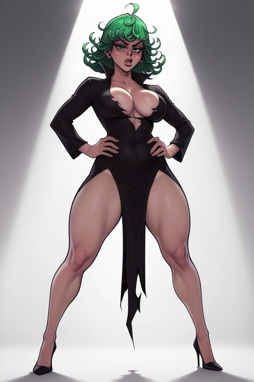 Thick, Front View, Standing Hentai AI Porn