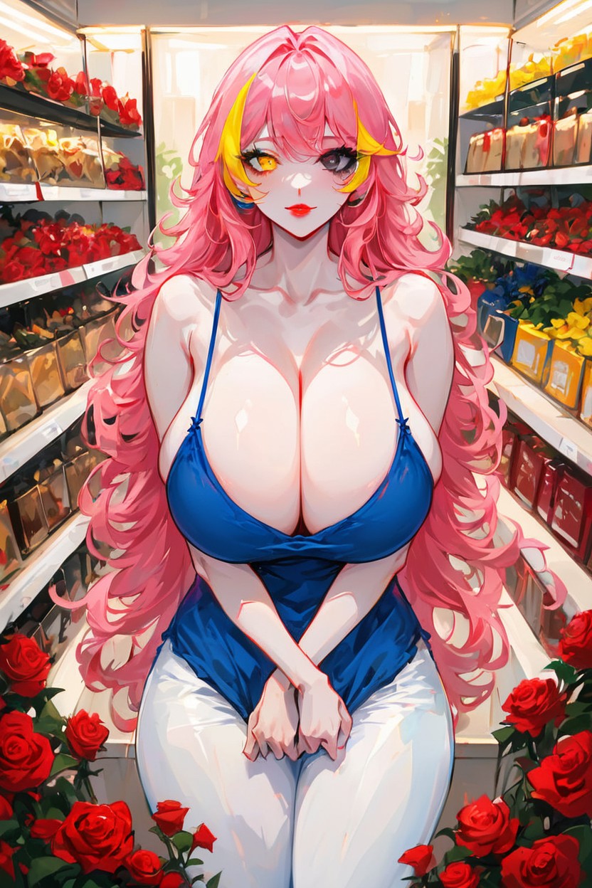 Thick, Breasts Bigger Than Head, Wide Hips Hentai AI Porn