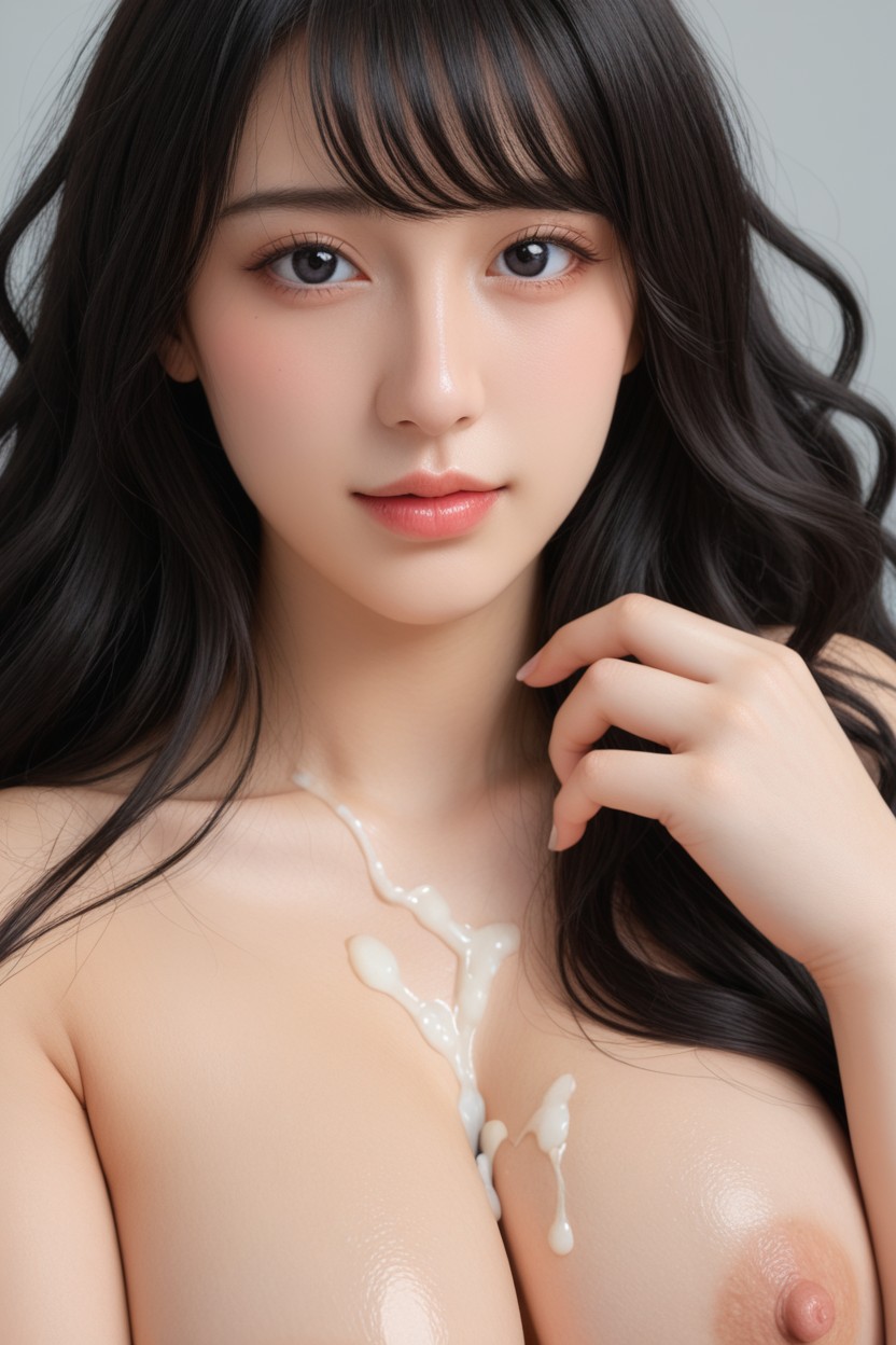 Shemale, Double Eyelids, Gigantic Boobs Porno IA Asiatique