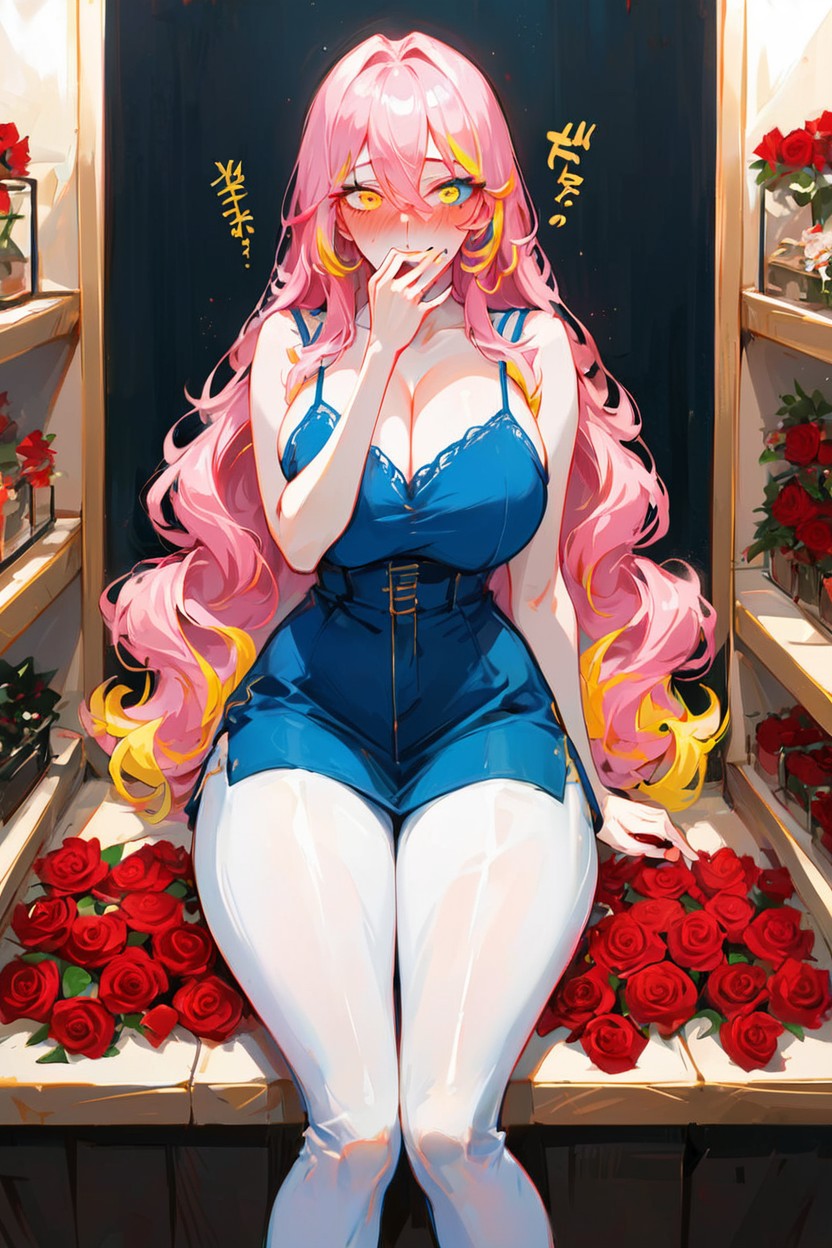 High Resolution, Giant Saggy Breasts, Supple Body Hentai AI Porn