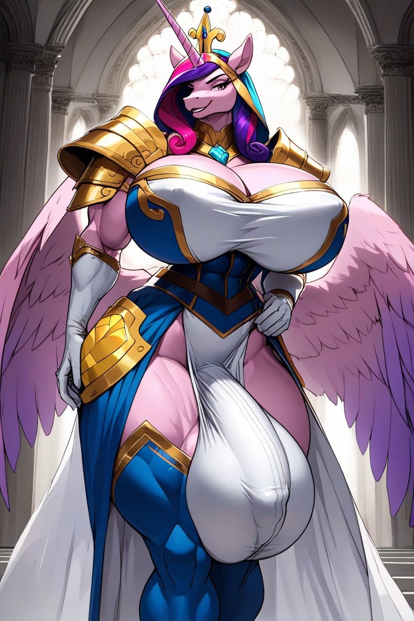 Pony, Massive Breast, Gigantic Furry AI Porn