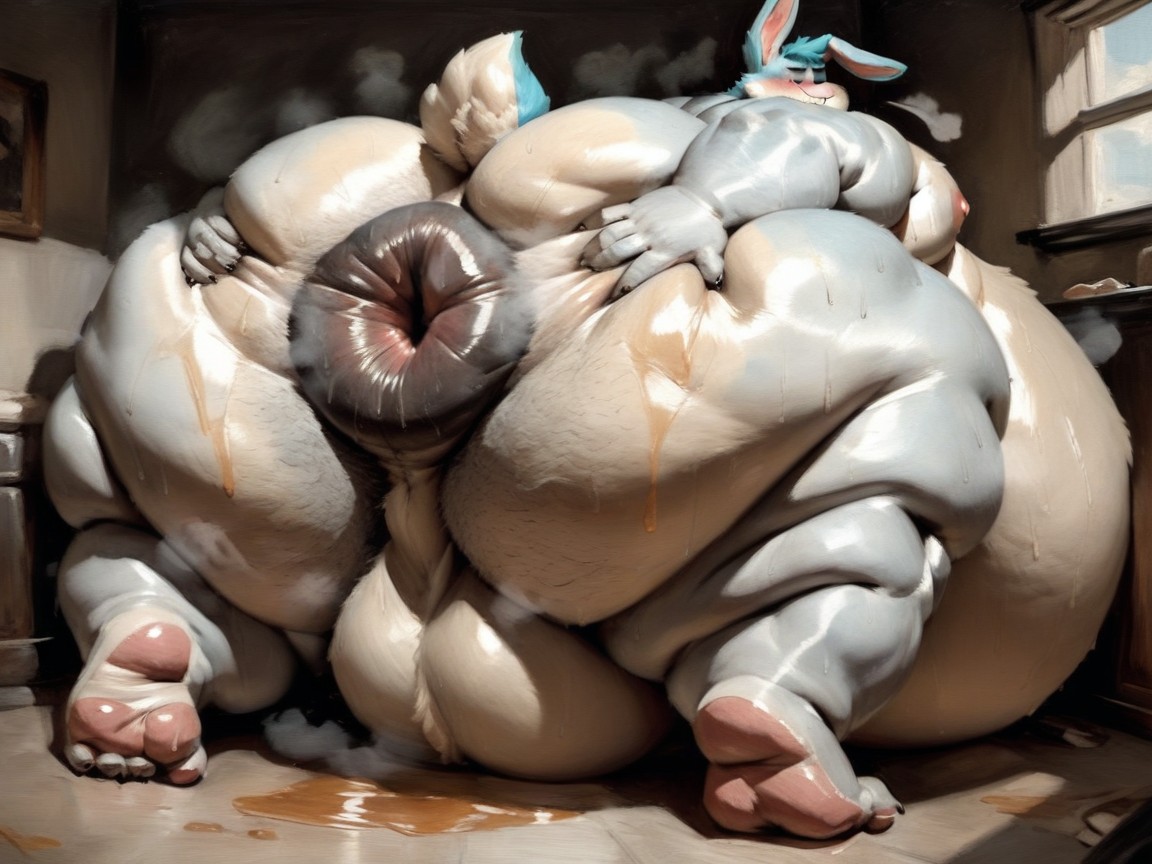 Musk, Sweaty Butt, Pet Pose Furry AI Porn