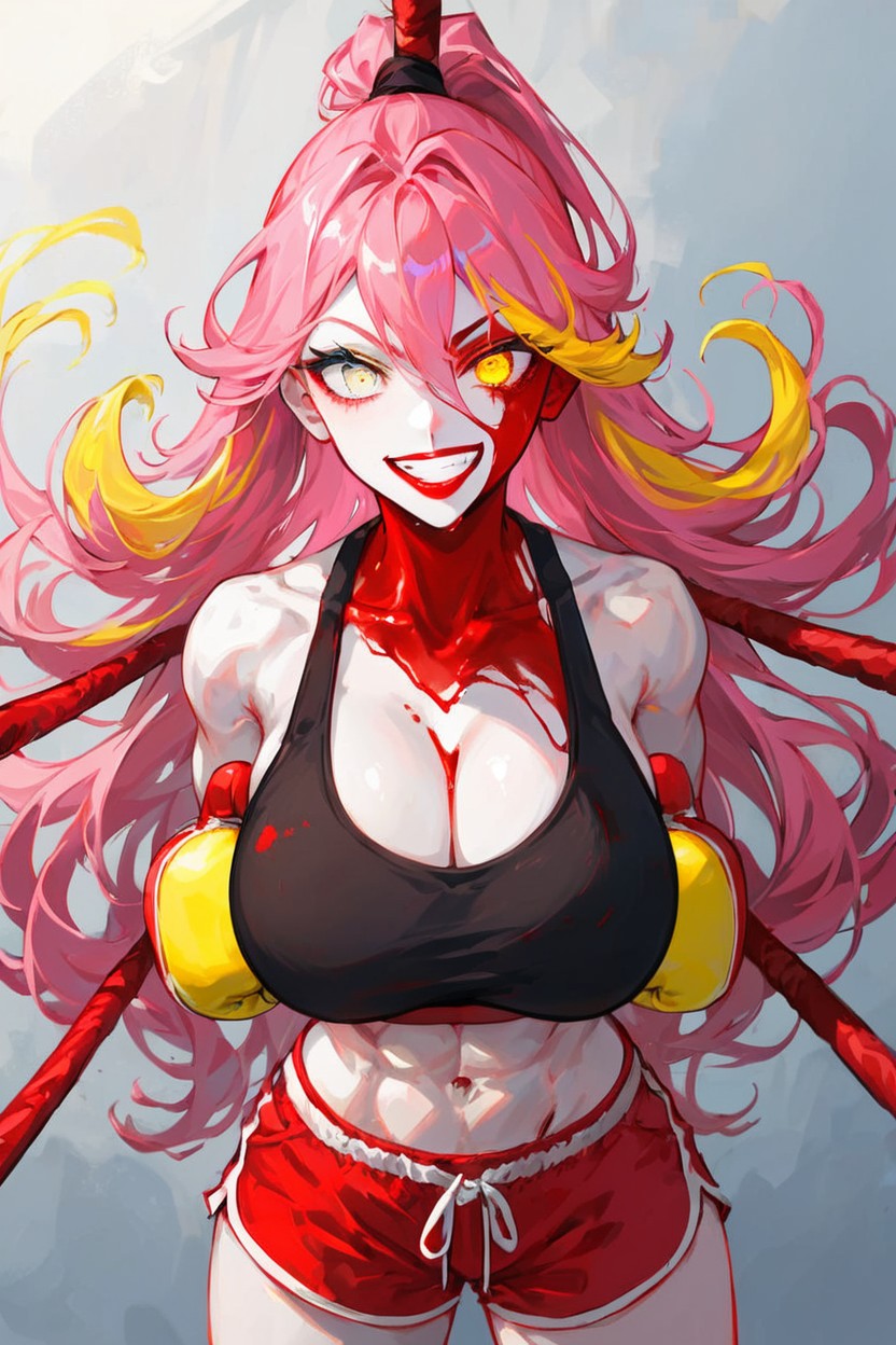 Loose Strands Of Hair, Heterochromia, Close Up Hentai AI Porn