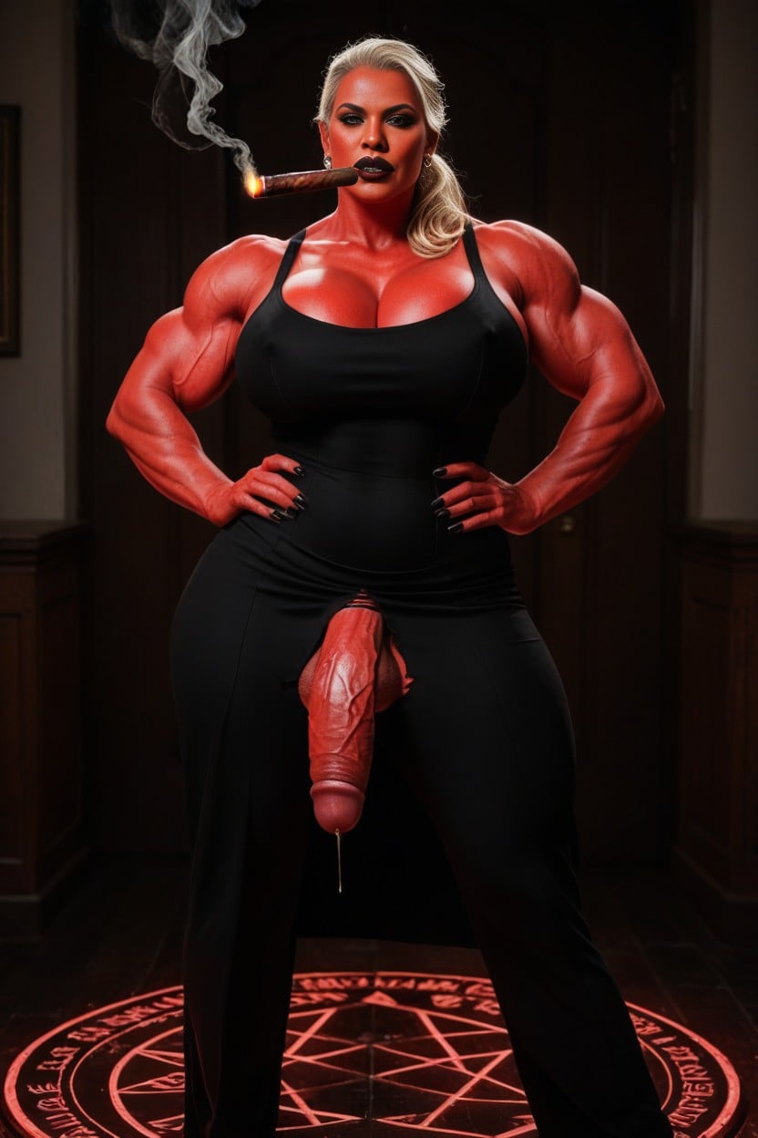 Muscular, 30+, Black Cock Ripping Through AI Porn