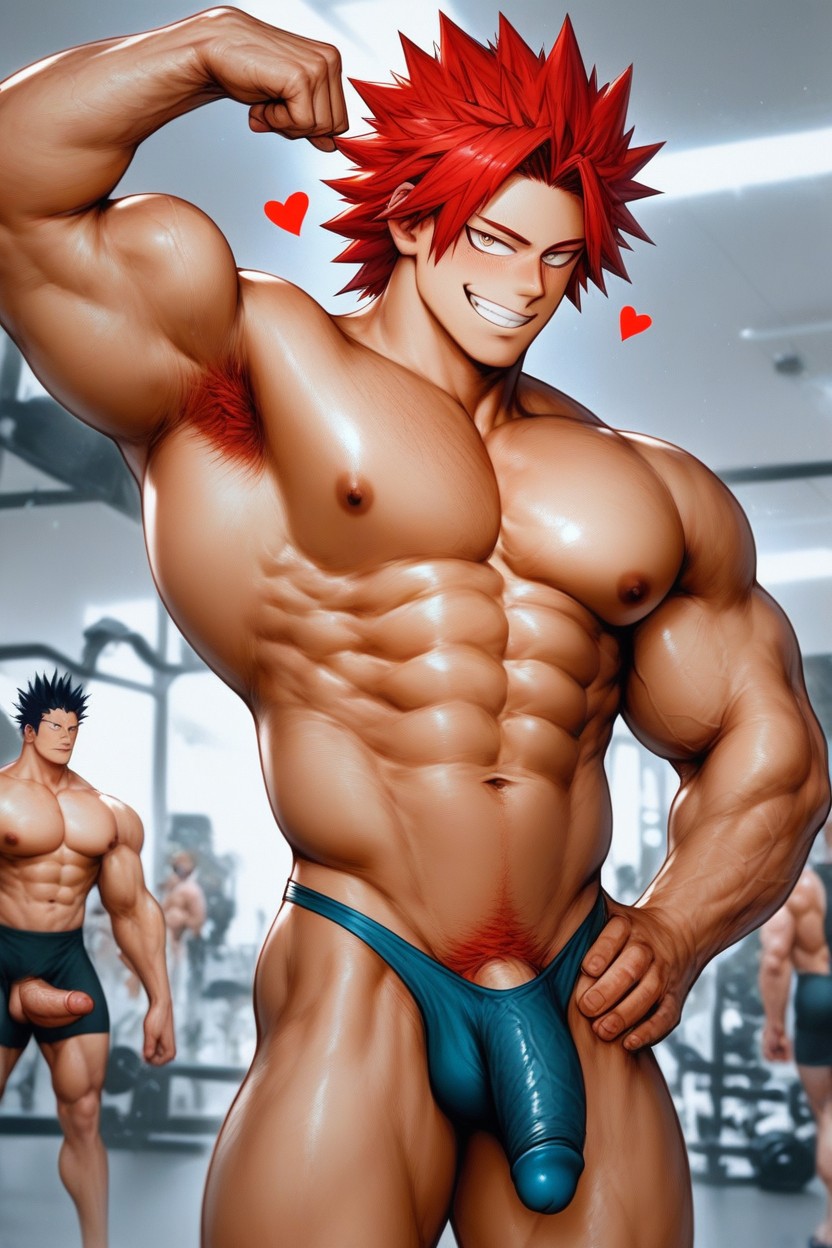 In A Park, Red Hearts Near Head, Minijumping Body Porno gay IA