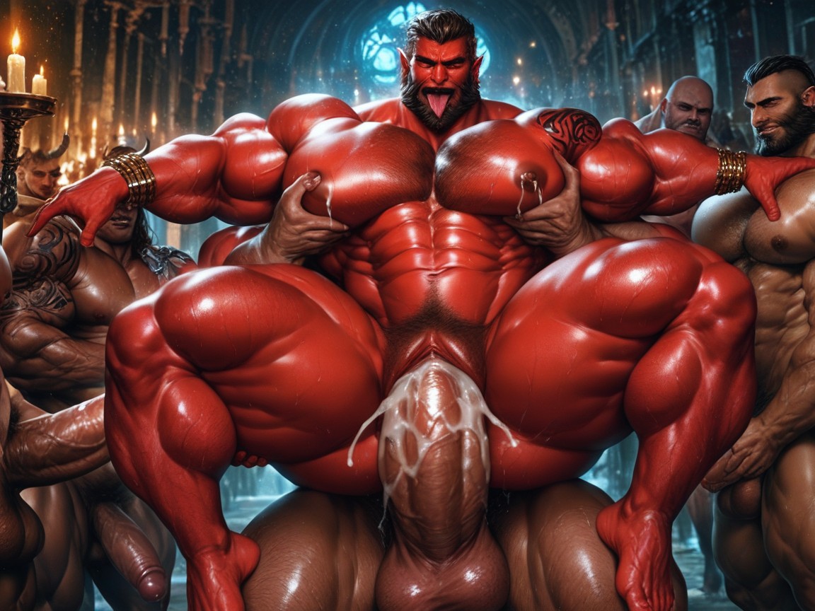 Sex, Demon, Sport Hair Porno IA Gay