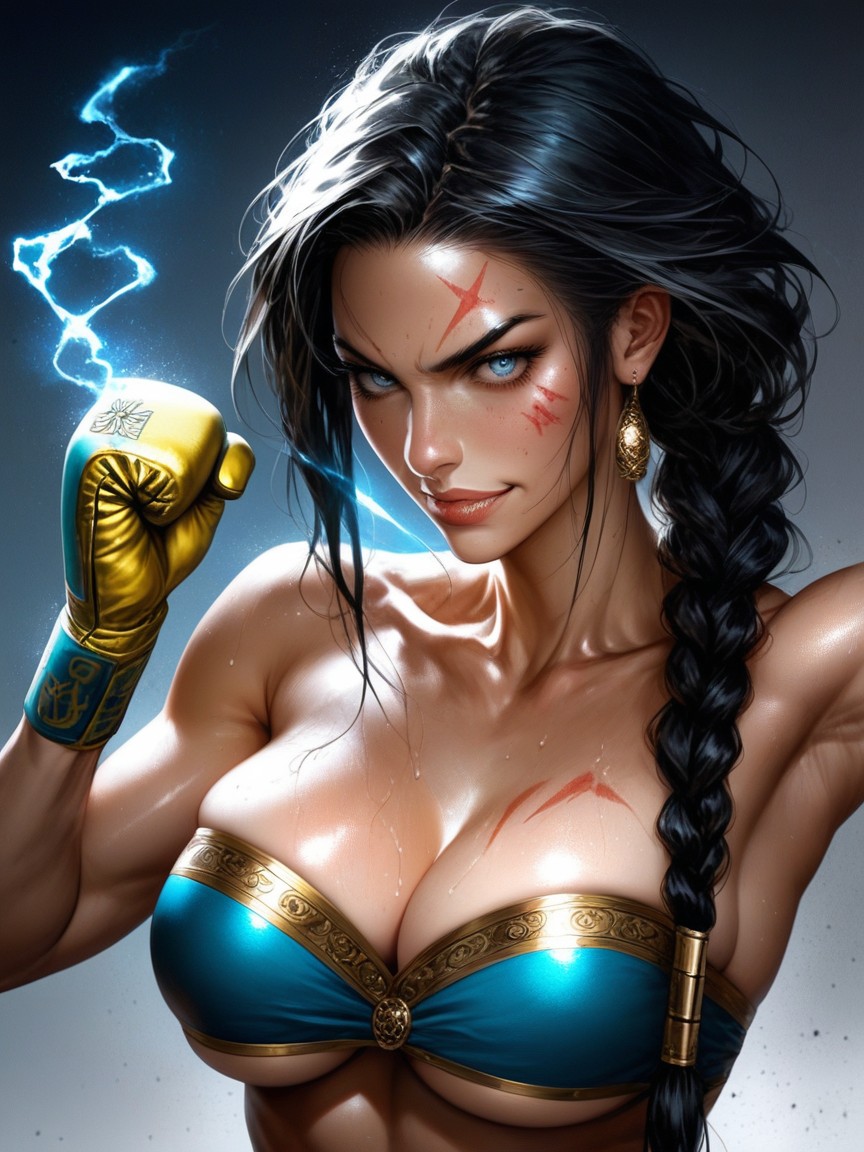 Back Lit, High Resolution, Underboob Hentai AI Porn
