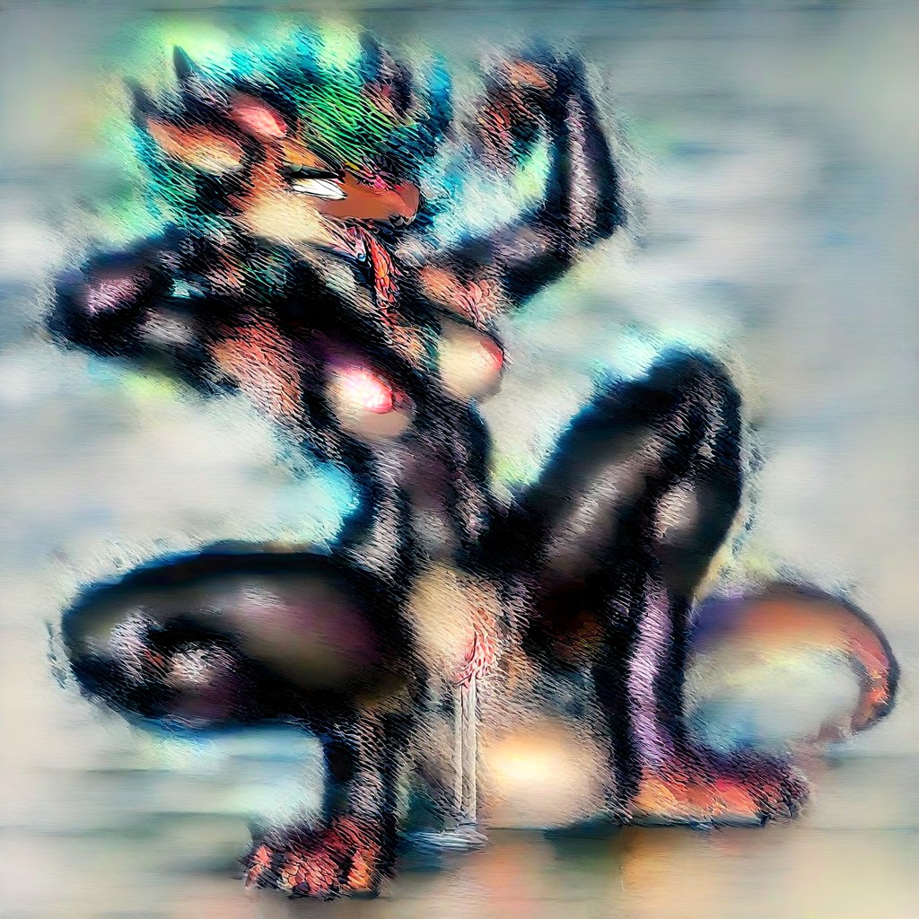 Steam, Lots Of Saliva, Sweaty Porno IA Furry
