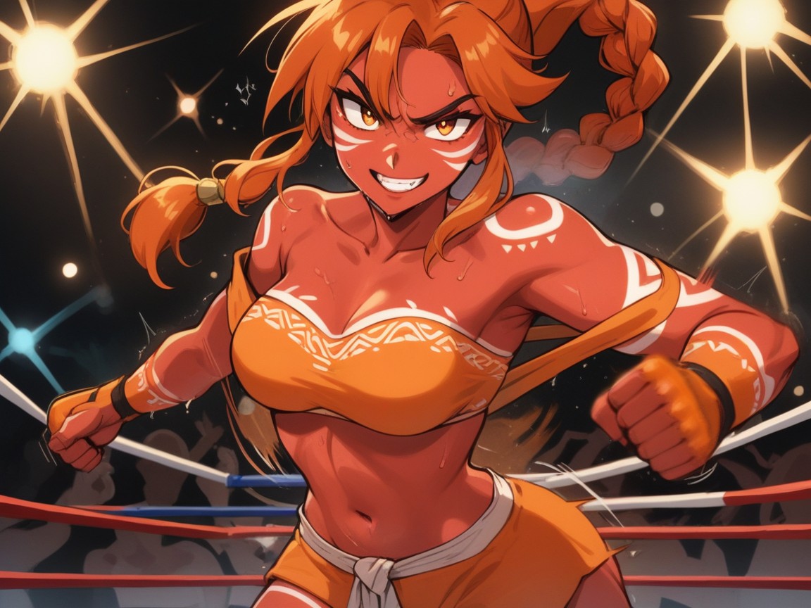 Small Ass, Bounce Lines, Boxer Hentai AI Porn
