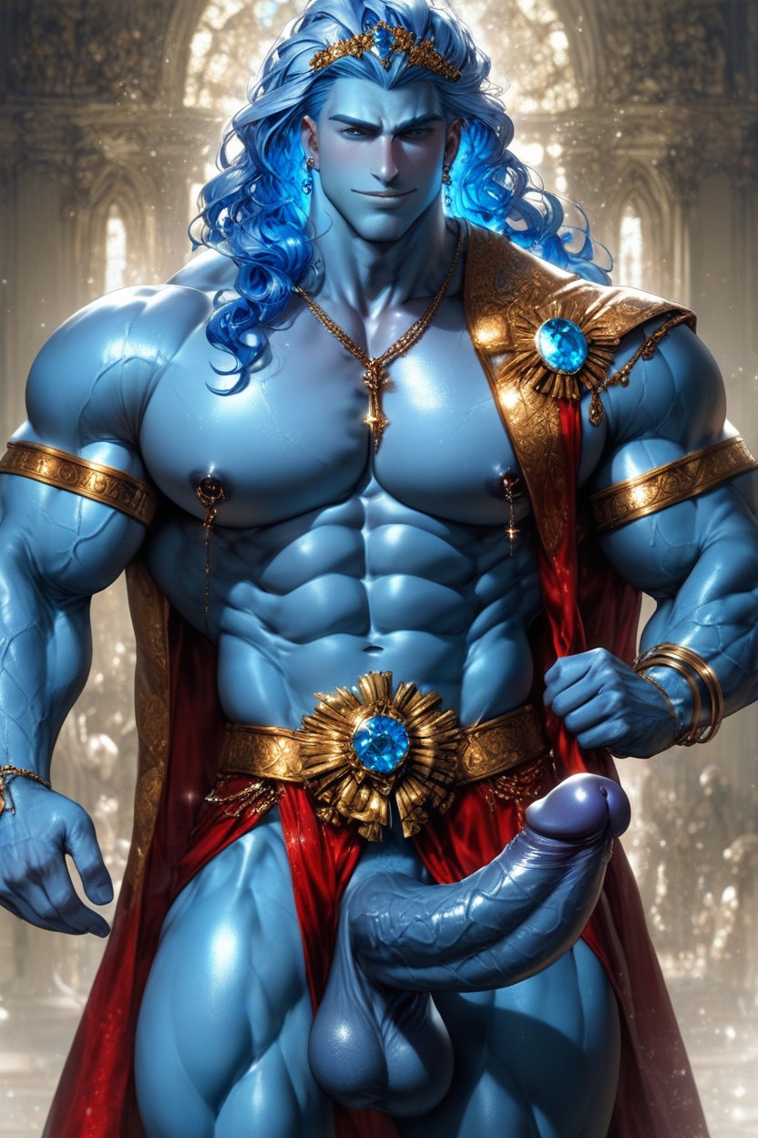 18+, Trained Sapphire Abs, Super Muscular Porno gay IA