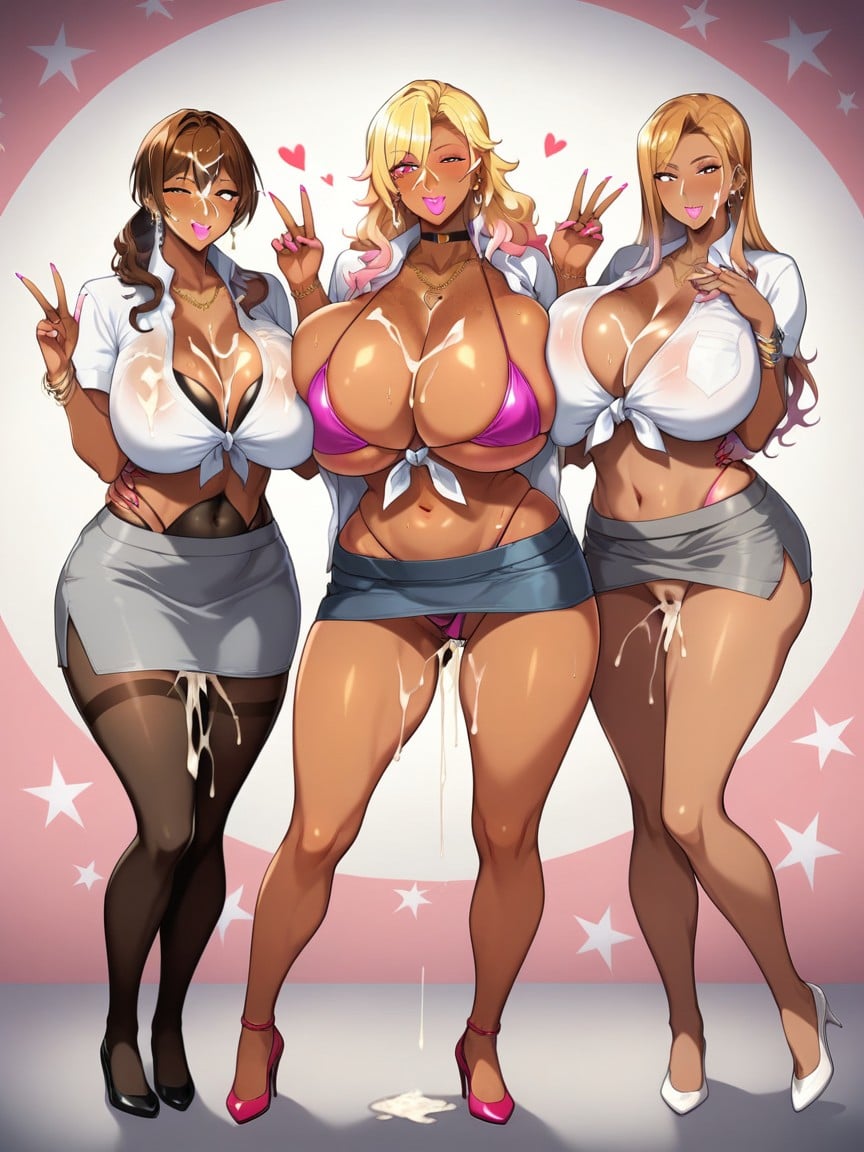 Clasroom, A Lot Of People, Waist Hentai AI Porn