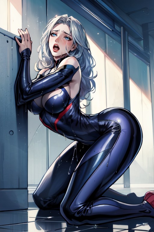 Comic, Torn Clothes, Shocked AI Porn