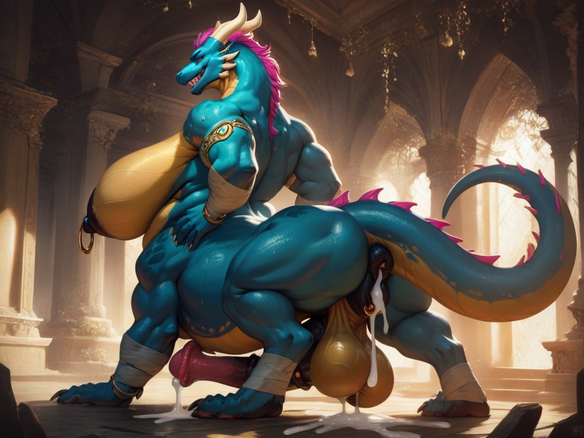 Detailed, Wide Paws, Arm Wraps ファーリーAIポルノ