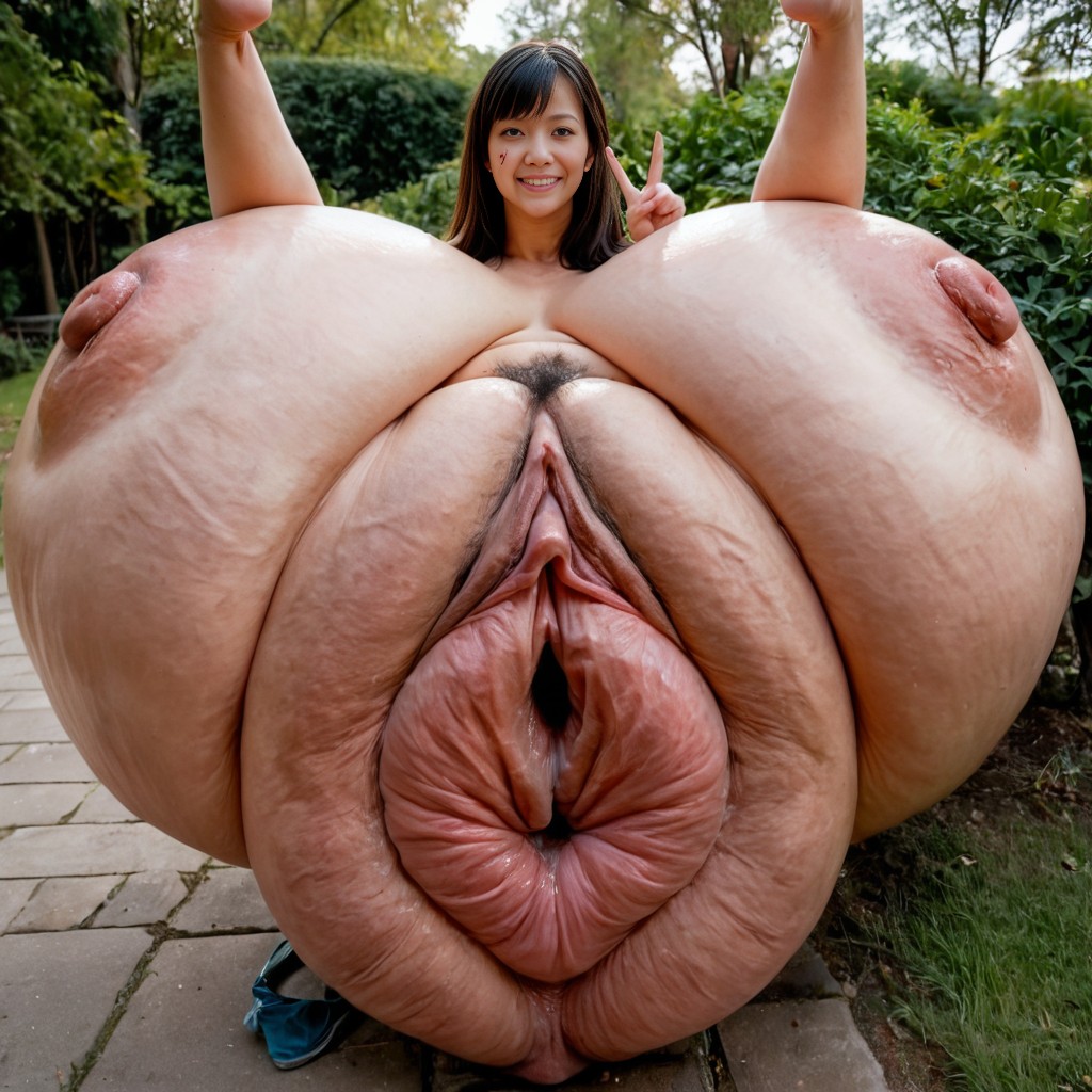 Hyper Vagina, Park, Cumming AI Porn