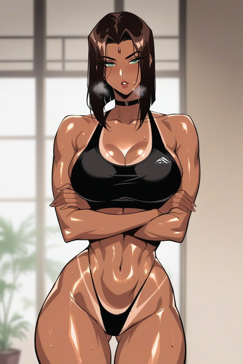 Large Ass, Extreme Stached Waist, Mommy Hentai AI Porn