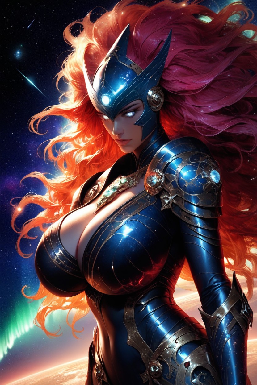 Star In Chest, Specular, Black Space Hentai AI Porn