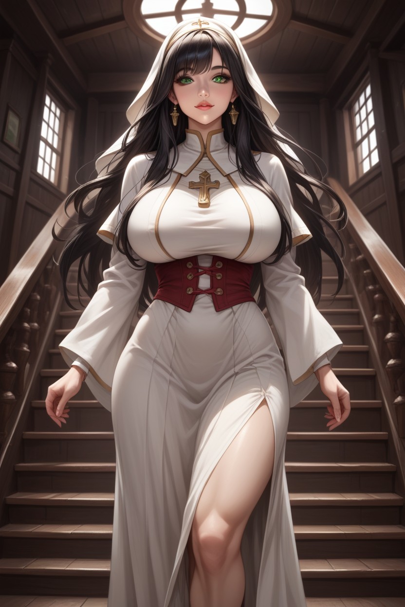 Massive Ass, High Resolution, Female Ship Captain Hentai AI Porn