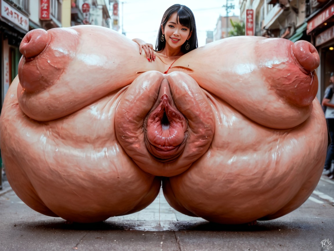 Gigantic Labia, Vagina Bulging, Hd AI Porn