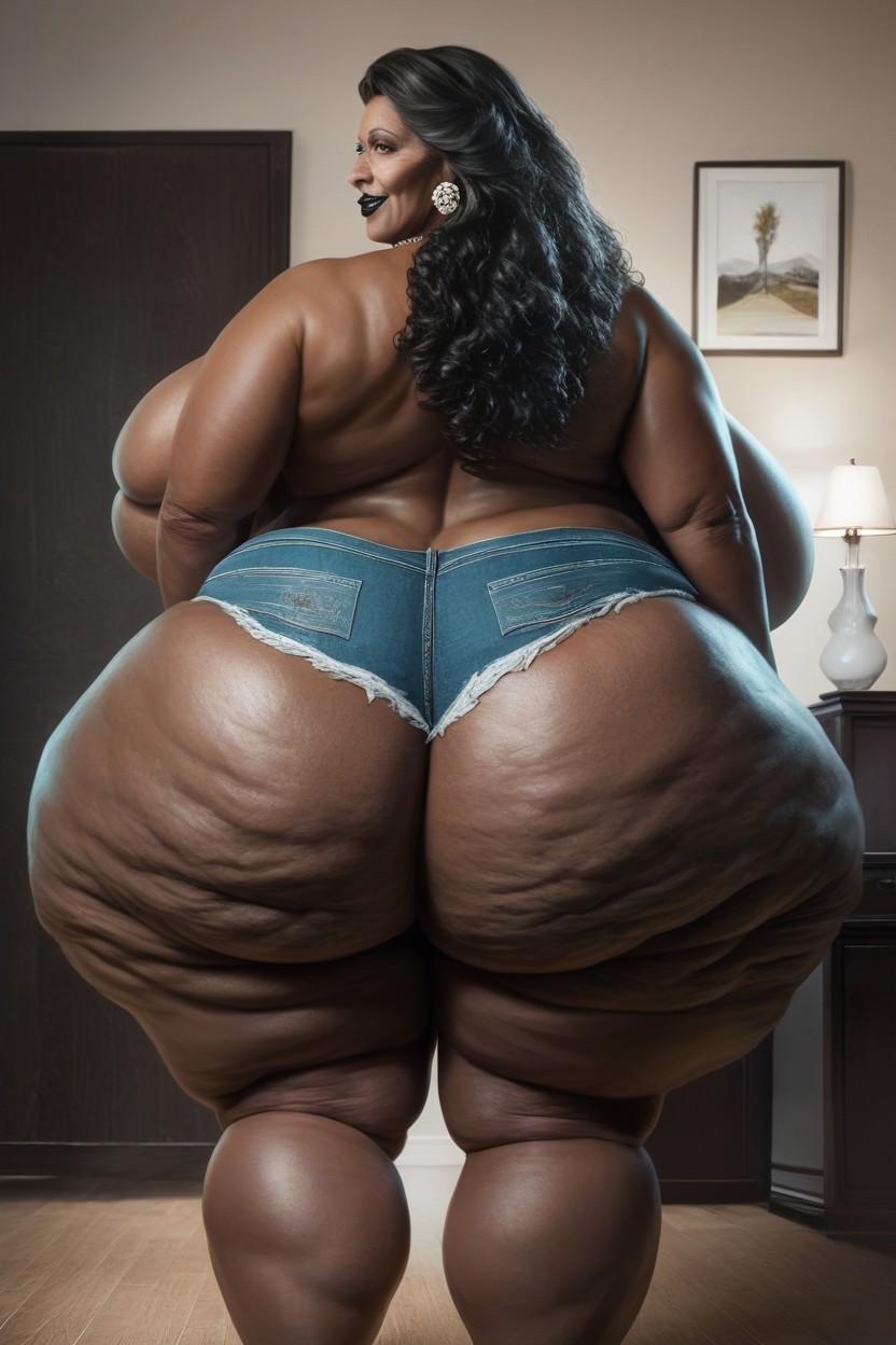 Breast Expansion, Gigantic Fake Booty Like, Ssbbw Massive Fake Booty AI Porn