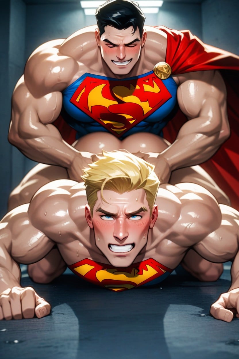 Fully Clothed, 부끄러움, Only One Superman 게이 AI 포르노