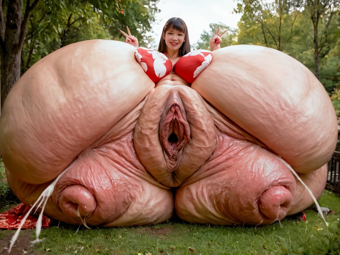 Huge Clit, Giant Pussy Is Walking, Hd AI Porn
