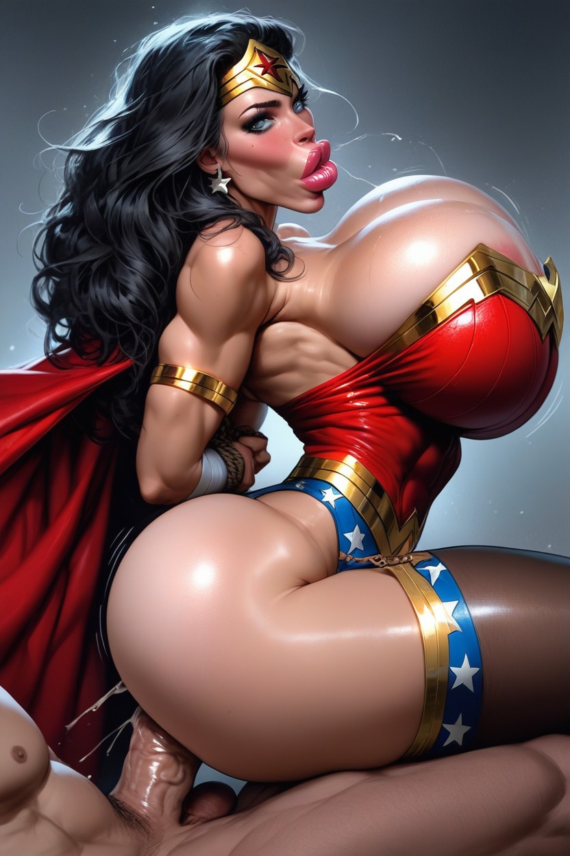 Side View, Spitroast, Throatfuck AI Porn