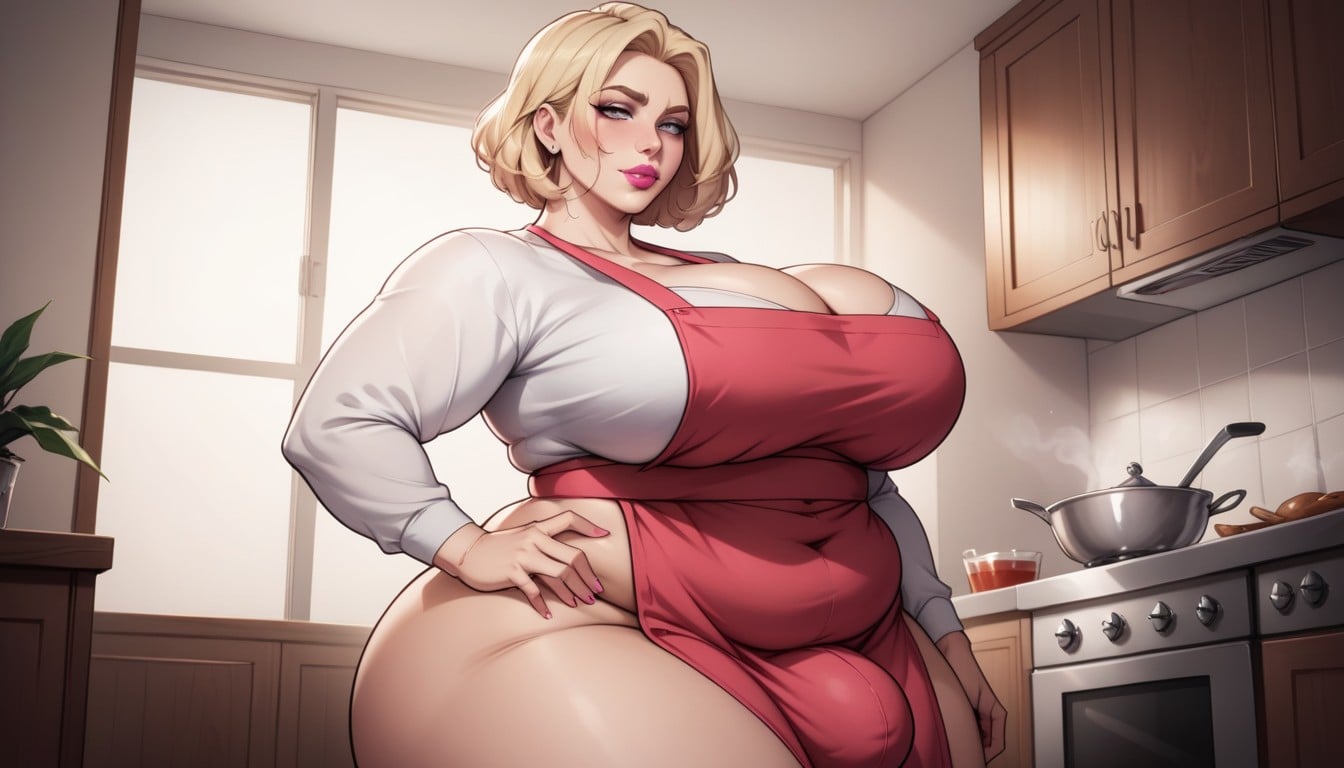 Time Is Morning, Drawn By Yusuke Murata, Blonde Hair Shemale AI Porn