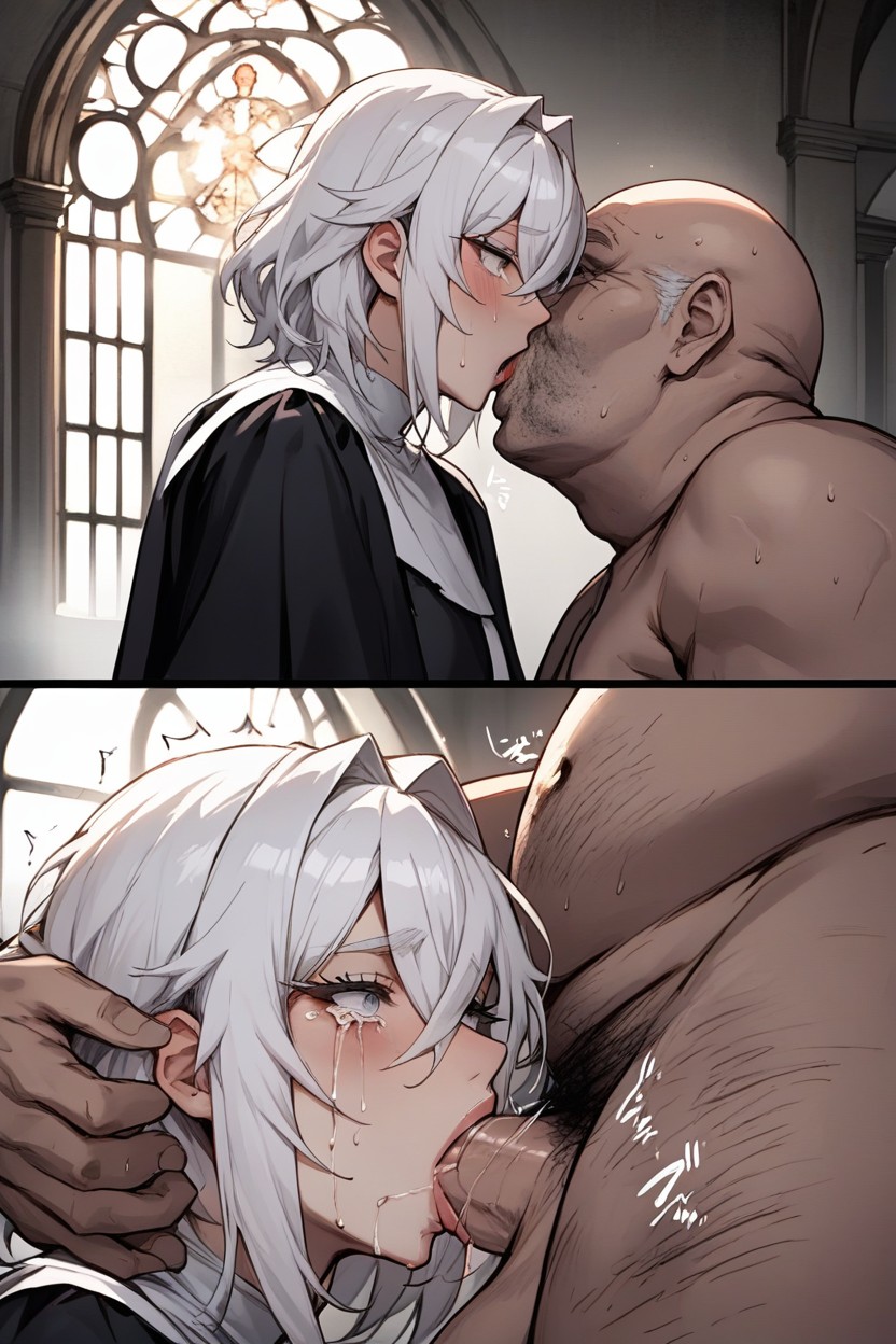 Expressionless, A Lot Of Dirt, Open Mouth Wide Hentai AI Porn