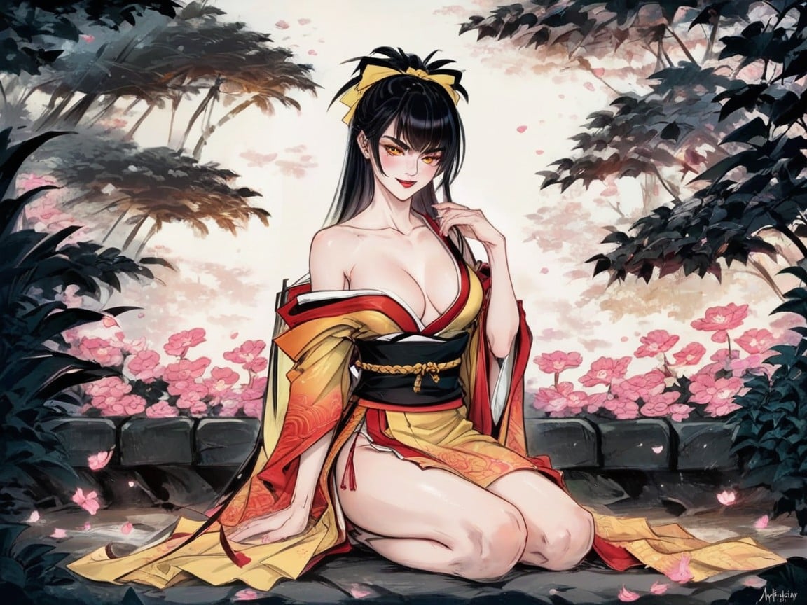 Blindfolded, Samurai, Nose Hentai AI Porn