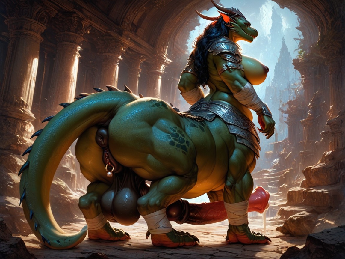 Cinematic Lighting, Wide Stance, Large Areola Furry AI Porn