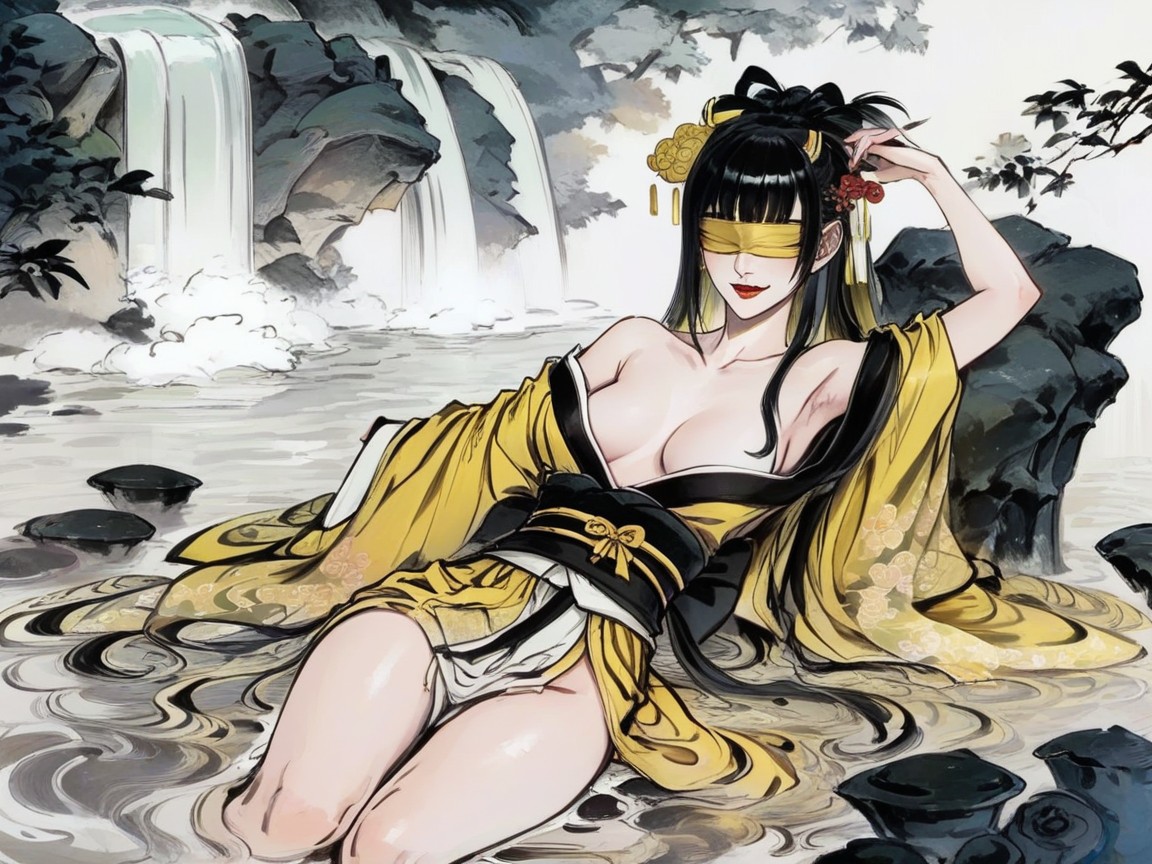 Black Hair, Shoulders, Wide Chest Hentai AI Porn