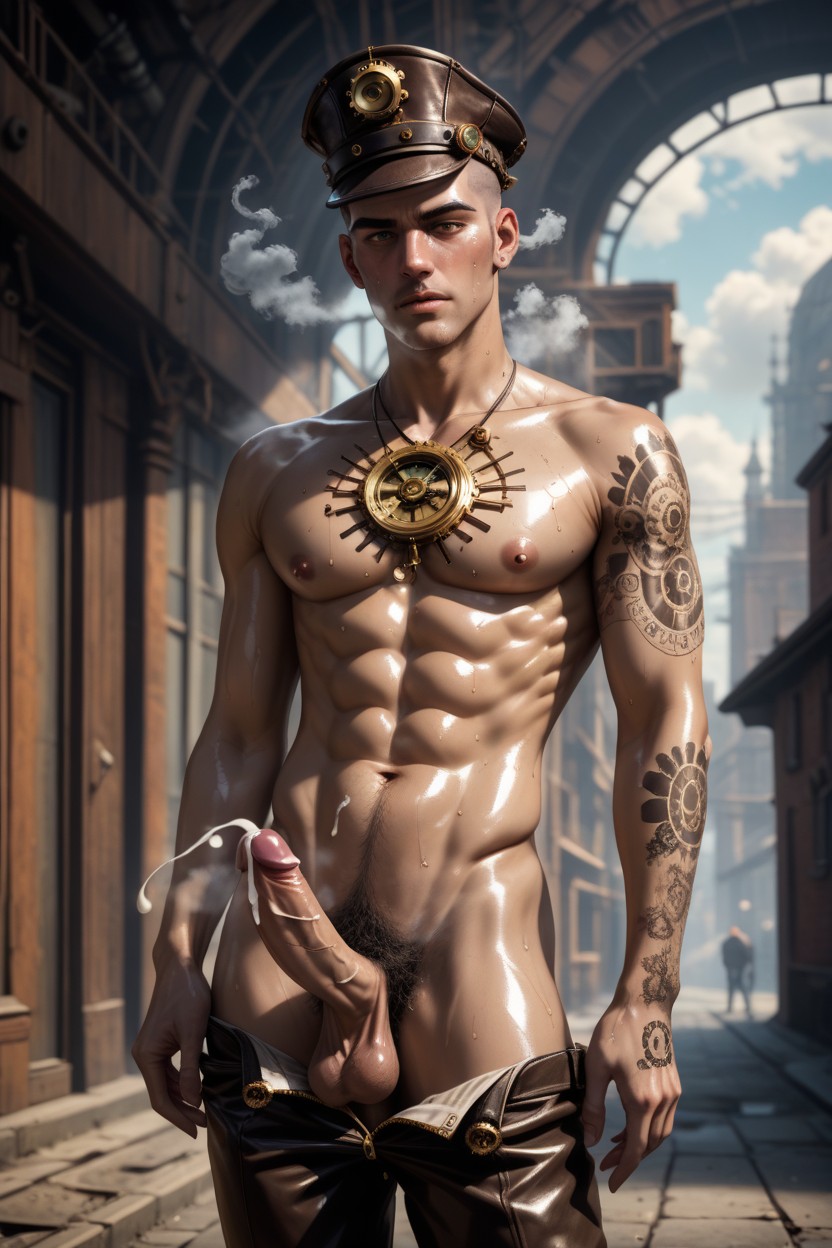 Steam, Street, Steam AI Gay Porn
