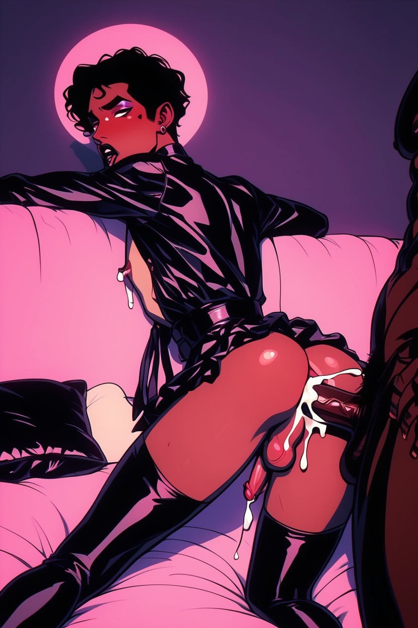 Deep Dick, Black Male Top, Crossdressing AI同性戀黃片