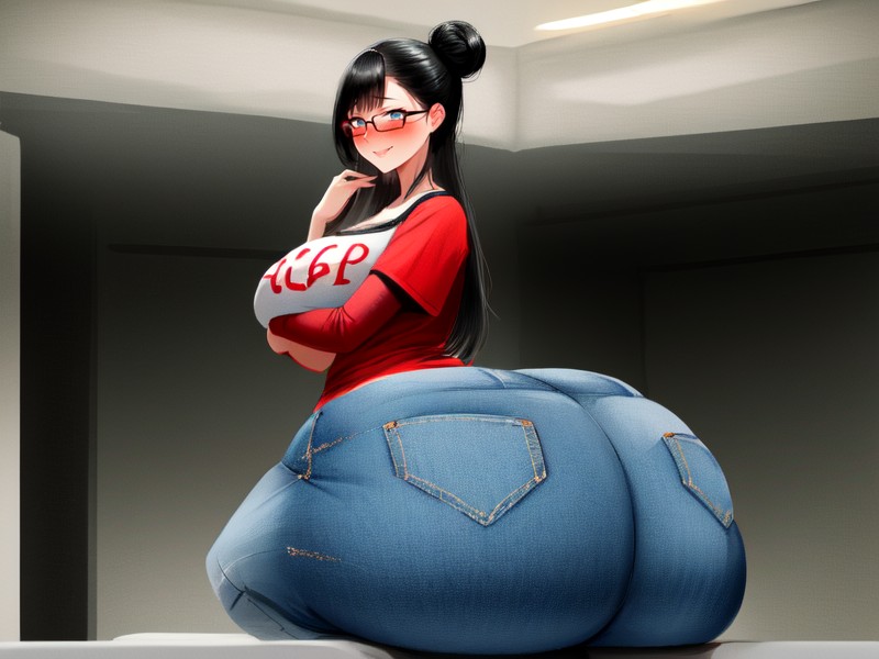 Fat, Hyper Ass, Italian Hispanic Arab Hentai AI Porn