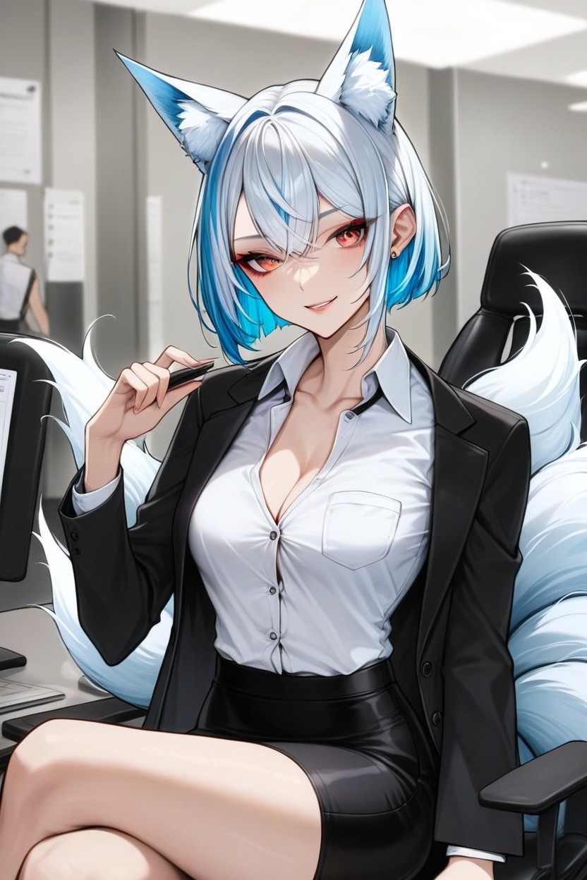 Upper Body View, 18+, Fully Covered AI Porn