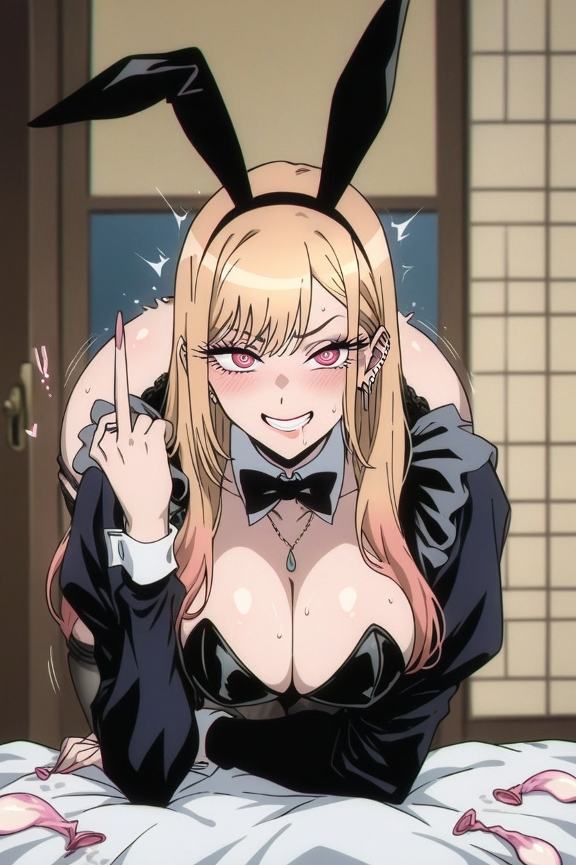 Sweaty, Boobs Swinging, Big Breasts Hentai AI Porn