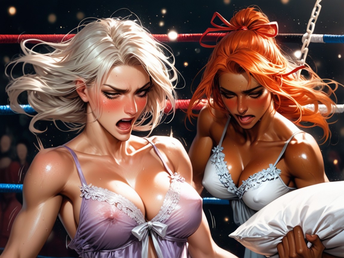 Erect Nipples, Super Detailed Photo, Shocked AI Porn