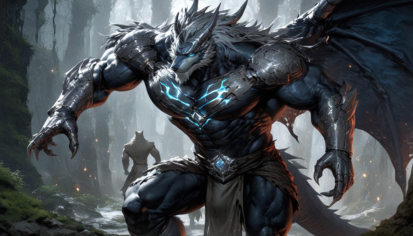 Salt Corroding Metal Surfaces Style Hyper Detailed Digital Painting, Gay, Lean Muscular Build ファーリーAIポルノ