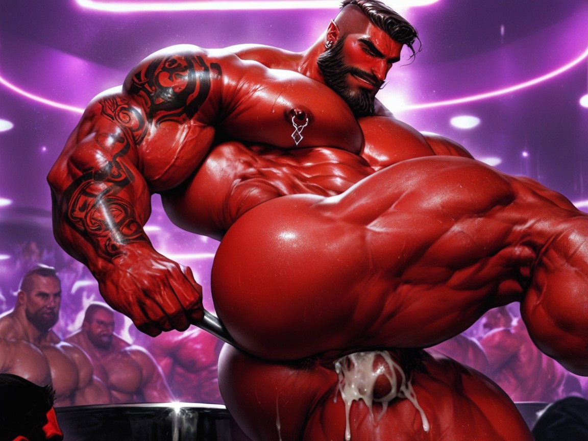 Bodybuilder, Pussy, Men AI Gay Porn