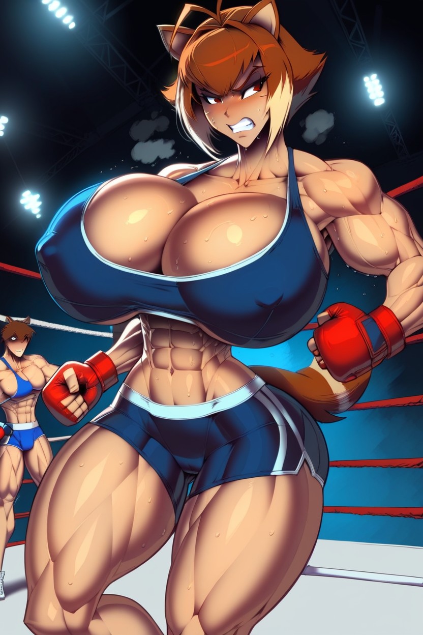 Angry, Boxing, Abs Hentai AI Porn