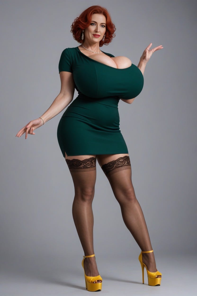 Churchworthy, Brown Stockings, Charletta AI Porn