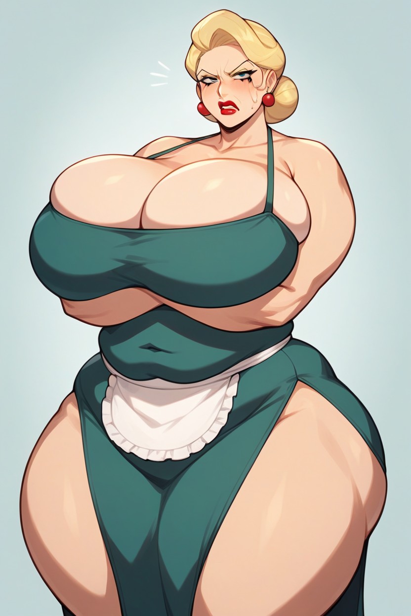Mrs Florinda From Chavo Del Ocho, 30+, Always Tied In Tubes Or Curlers Rolled With Aluminum Foil Sometimes Hentai AI Porn