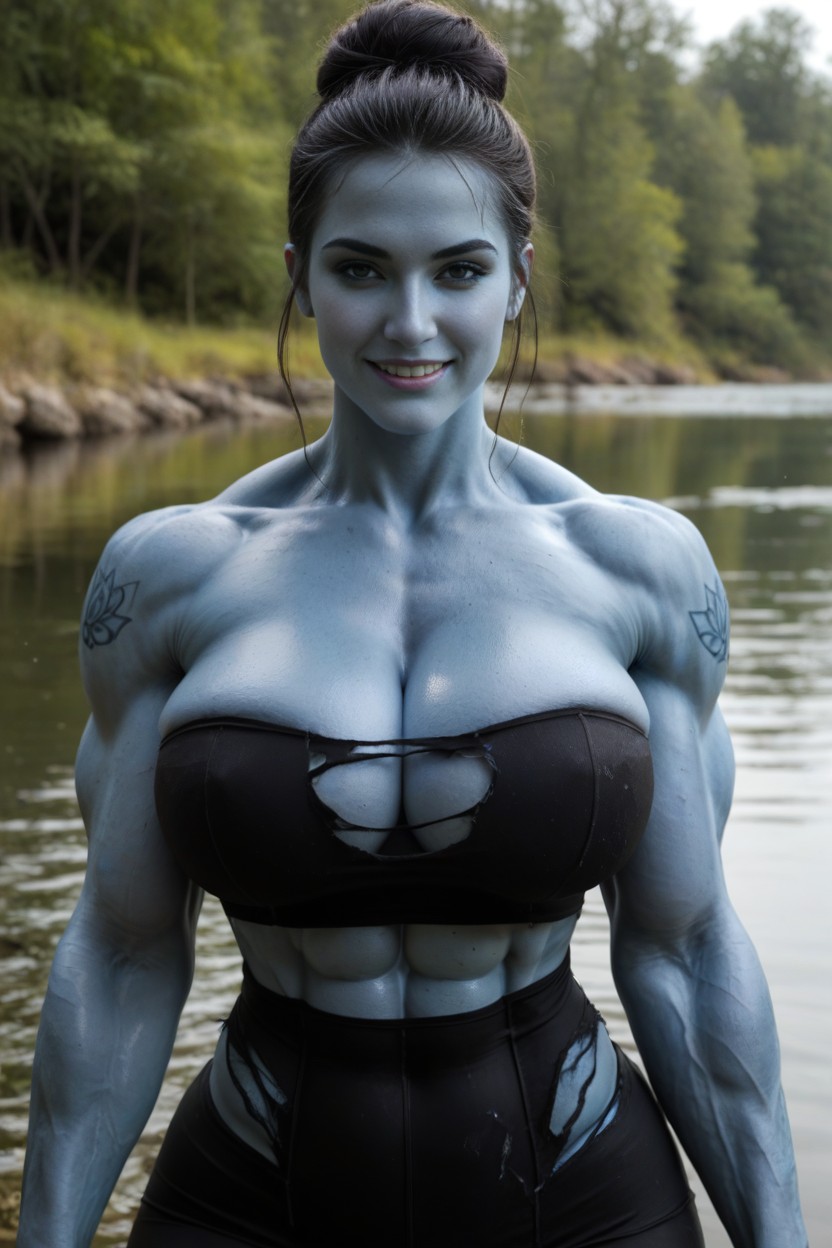 Indian, 20+, Tight Waist AI Porn