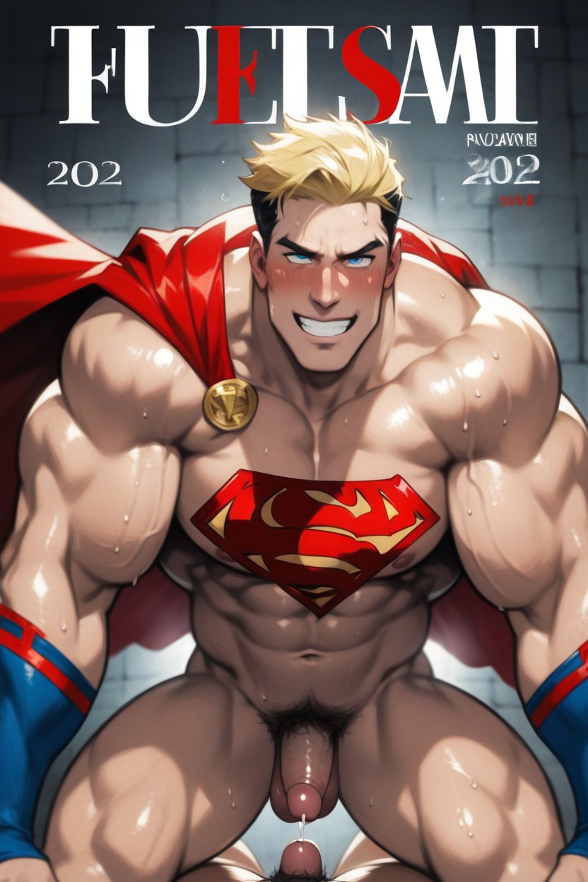 Blue Eyes, Thick Thighs, Magazine Title Says Exposed AI Gay Porn