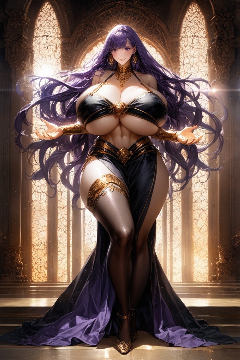 Fate Grand Order, Front View, Sitting On Bed Hentai AI Porn