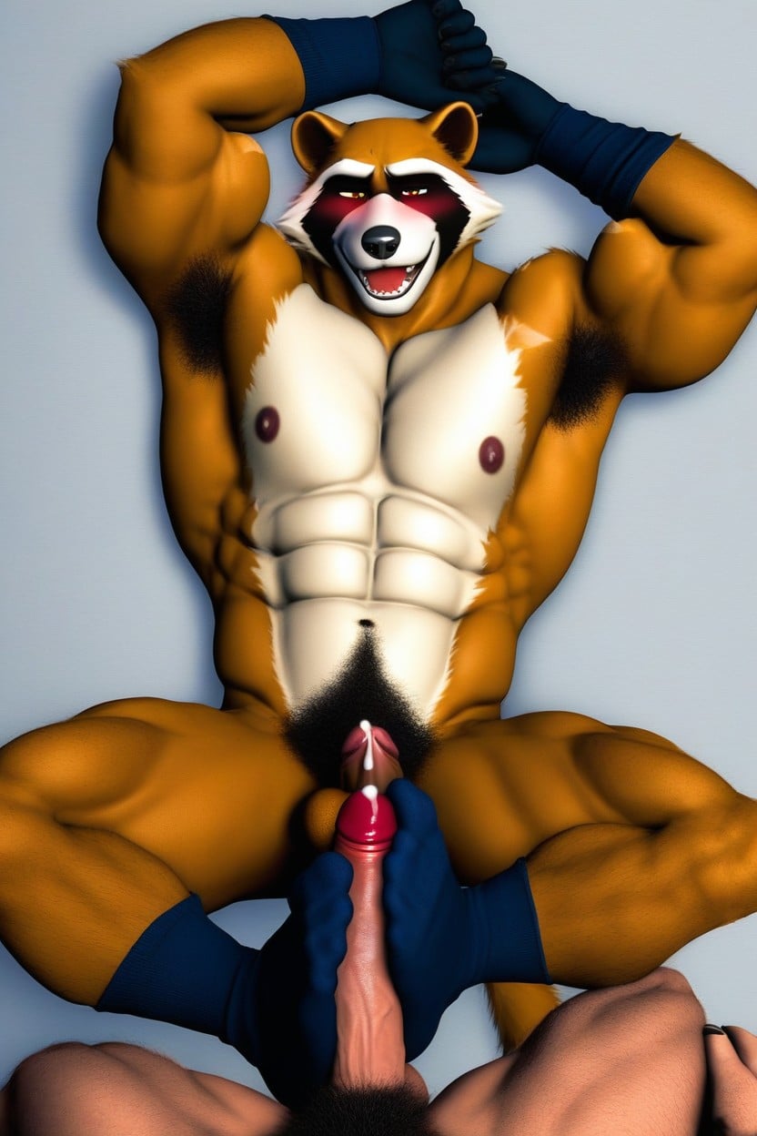 18+, 足交, Muscle AI獸人黃片