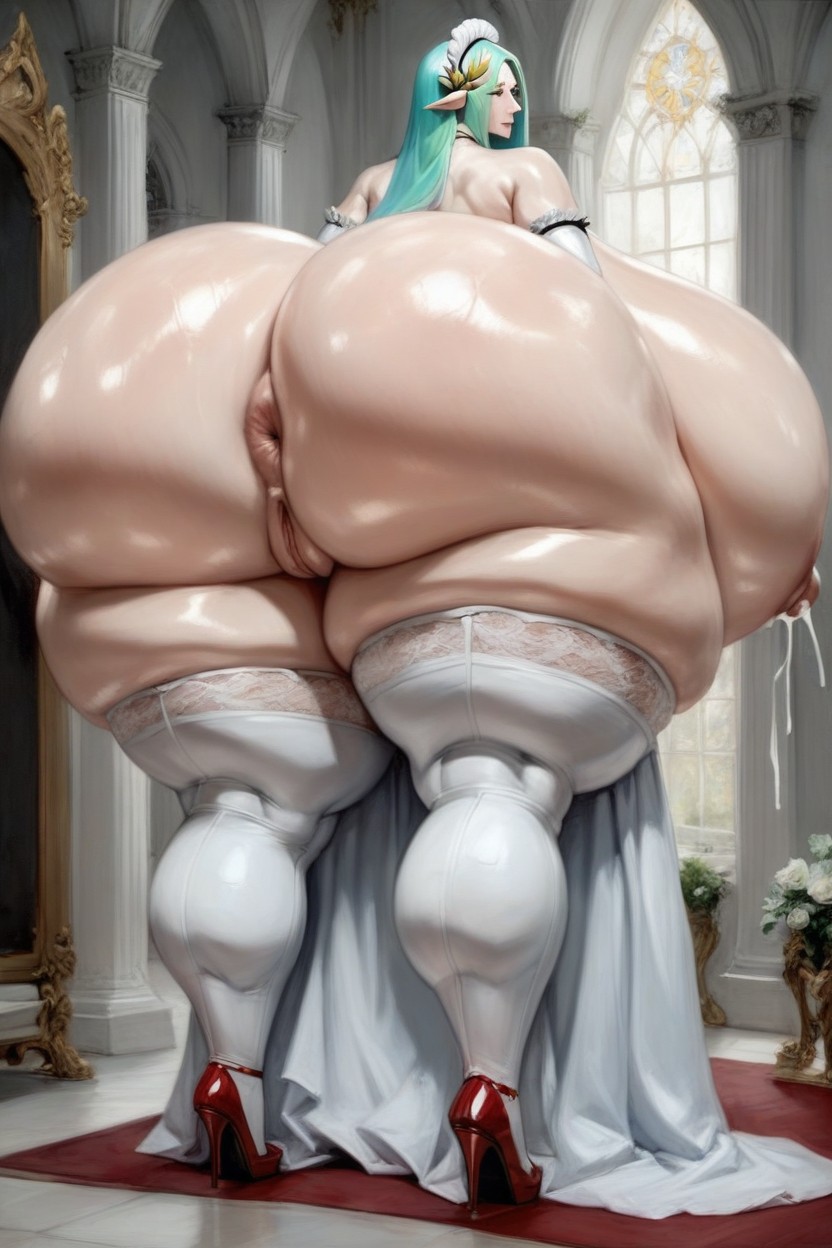 Rear View, Hyper Massive Gigantic Ass, Massive Gigantic Ass AI Porn