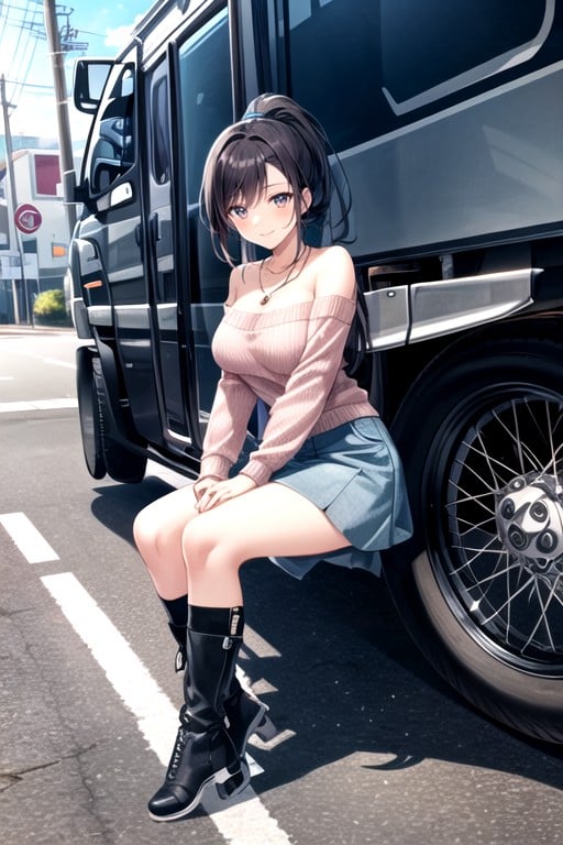 Chain Bracelet Break, Female, Detailed Depiction Hentai AI Porn