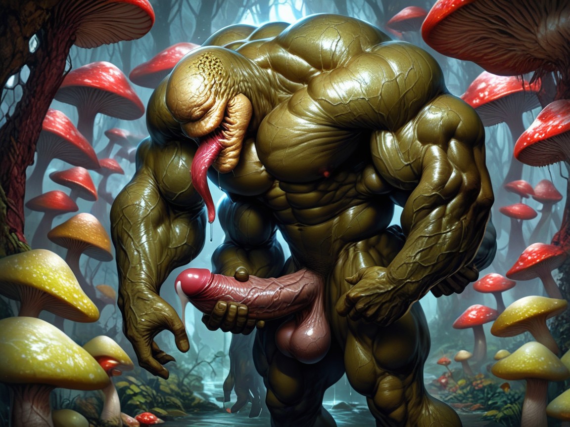 Veiny Pecs, Hyper Muscle, Huge Penis AI同性戀黃片